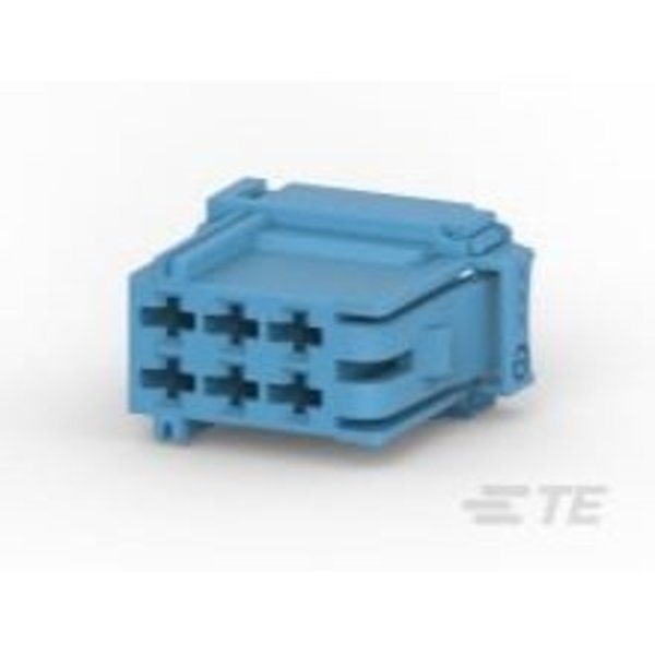 Te Connectivity AMP MCP 2.8 HSG 6POS 2.LOCKING 6-968970-1